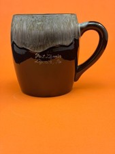 Vintage Fort Ligonier Pennsylvania Drip Glaze Ceramic Coffee Mug picture