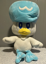 Jazwares Pokémon Quaxly 24 in Plush Stuffed Animal w/ Hang Tag & Label picture
