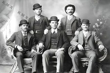 1890's Butch Cassidy's Wild Bunch 4x6 photo picture