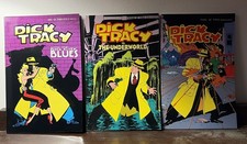 Dick Tracy #1-3 Full Run 1990 Lot of3 TPB Graphic Novels Disney Comics High Grad picture