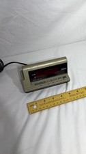 Sunbeam 887-17 Digital Alarm Clock Beige Battery Backup Plastic picture
