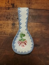 Hand Painted European Ceramic Spoon Rest. Wash By Hand. picture
