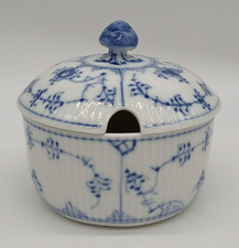Royal Copenhagen Blue Fluted Plain Marmalade & Lid #1/2249, c. 1969-1974 picture