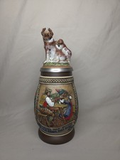 Vintage German Egon Bay Beer Stein w Pewter Lid WW-Team Ltd Ed Serie 21 #0163 picture