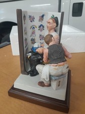 Norman Rockwell Tattoo Artist Figurine Saturday Evening Post LE 696/2500 w/COA picture