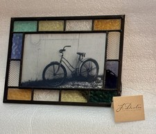 Stained Glass Picture Frame 8X6 by K Gustafson for J Devlin Lead Free picture