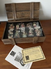 NEW Thomas Pacconi Classics CH - 611 Christmas Ornaments Wood Box 2006 Lot of 10 picture