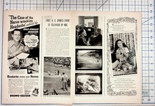 1939 FIRST U.S. SPORTS EVENT TELEVISED NBC Baseball Ad Earle Stanley Gardner picture