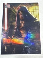 2024 Topps Chrome Star Wars Galaxy #AS-10 Darth Revan Art of the Sith Insert picture