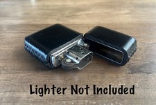 Genuine Leather Case for Zippo Lighter Standard Size (Made in USA 🇺🇸) picture