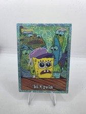Topps 2025 Chrome SpongeBob SquarePants Hi Kevin #81 FlowerCloud Parallel 62/75 picture