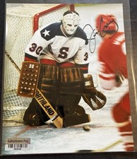 Jim Craig Signed Autographed Photo 8X10 COA 984026 AUTO picture
