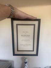 WOW 1973 LBJ Lyndon B Johnson Funeral Service Invite for HIS PASTOR Framed 8x10” picture