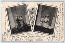 c1910's Midget Sideshow Circus Singers Princess Liliput Antique Posted Postcard picture
