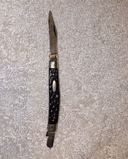 P.I.C. 556 German 2-Blade Pen Knife – Solingen Carbon Steel – Rock Solid Vintage picture
