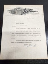 VTG 1907 Billhead Masthead of Levey Bros. & Company Inc. of Indianapolis Indiana picture