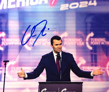 CHARLIE KIRK Signed 8x10