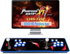 10000 Games in 1 Pandoras Box Arcade Game Console, 3D Double Stick WiFi Arcade M picture