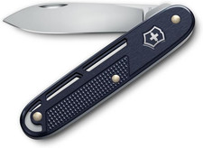 Victorinox Onefold Alox Refined Swiss Army Knife with Carry Clip, Dark Blue | Sw picture