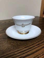 THUNDERBIRD AIRLINES SOUP BOWL CUP AND SAUCER INARCO E2649 picture