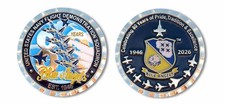 Blue Angels 2026 ~ 80th Anniversary Challenge Coin picture