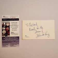 Yolanda King Signed JSA COA Autograph Auto Daughter Of Martin Luther MLK  picture