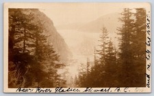Antique Canada Postcard STEWART Bear River Glacier 1910s RPPC picture