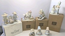 Vtg  Homco “Circle of Friends” Figurine Lot – 1990s Collection w/ Original Boxes picture