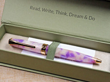 Beautiful Levenger True Writer Classic Mystic Ballpoint Pen, Brand New in Box picture