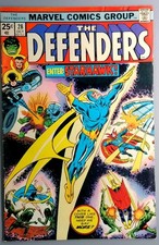 Defenders #28 1st Full Appearance of starhawk stakar Ogord Marvel 1975 picture