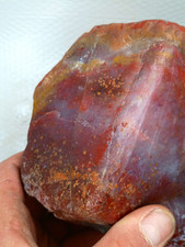 Pigeon blood agate Red Brown Jasper Rough Slab Chunk Rock Mineral ATTT  picture