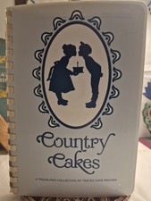 Country Cakes Treasured Collection Tested Cake Recipes Spiral-Bound Cookbook picture