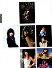 LINDA RONSTADT     CUSTOM   NOVELTY TRADING CARD 6 CARDS   SET picture