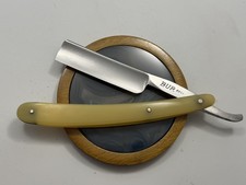 Vintage 11/16” Wald Solingen Bur Reg. Straight Razor Shave Ready Germany picture