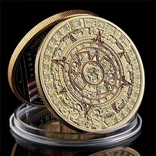 Mexico Mayan Aztec Calendar Art Prophecy Culture 1.57