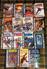 Marvel Essentials Lot 15 Daredevil Iron Man Thor Luke Cage Marvel Team-Up TPB picture