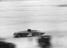 Seagrave 203 mile clip in breaking speed records Daytona Beach - 1927 Old Photo picture