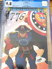 Marvel 1776 #1 CGC 9.8 Nakayama Variant Foil Cover Top Pop🔥 picture