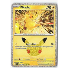 Pokemon Pikachu [Holofoil] ME: 30th Celebration 052/128 picture