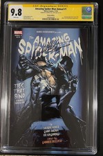 AMAZING SPIDER-MAN ANNUAL #1 VARIANT  CGC 9.8 SS Signed by GABRIELE DELL'OTTO picture