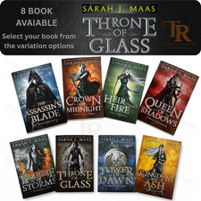 Throne of Glass Series by Sarah J. Maas 8 Books (Single Volume) Brand New Sealed picture