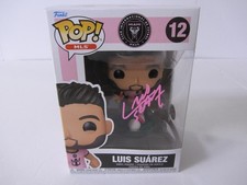 SIGNED Luis Suarez Funko POP Inter Miami Pink Jersey Protector w COA  picture