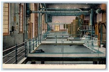 c1910 Interior Pumps Water Works Chain Rocks St Louis Missouri Vintage Postcard picture
