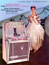 Rock-Ola Empress 1496 1497 Jukebox FLYER 1962 NOS Original Phonograph Brochure picture