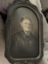 Antique 1900’s Bubble Glass Victorian picture