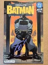 Absolute Batman #1 1st Print Cover A - SIGNED by SCOTT SNYDER with COA picture