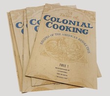 5 Copies Promotional 1974 A Taste Of Colonial Cooking Recipe Booklet R. Caruba picture