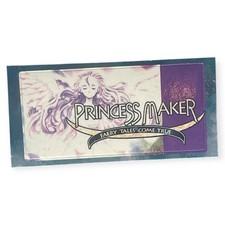 Sony PlayStation 1 PS1 Princess Maker VTG  Vintage Memory Card Sticker picture