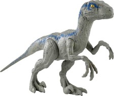 Mattel Jurassic World Toys Large Basic Velociraptor Blue picture