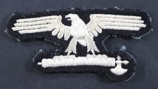 🦅 WWII German-Italian Waffen Elite EM Sleeve Eagle – Combat Uniform Insignia picture